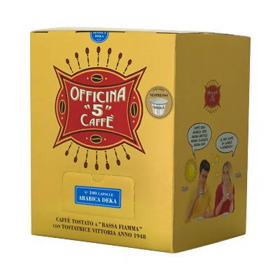 50 Capsule Compatibili Dolce Gusto Officina 5 Caffè Deka Arabica, cartone 50 pezzi Visualizza ingrandito Capsule Compatibili Dolce Gusto Officina 5 Caffè Deka Arabica, cartone 50 pezzi Non solo alimenti - Albano Laziale, Commerciovirtuoso.it