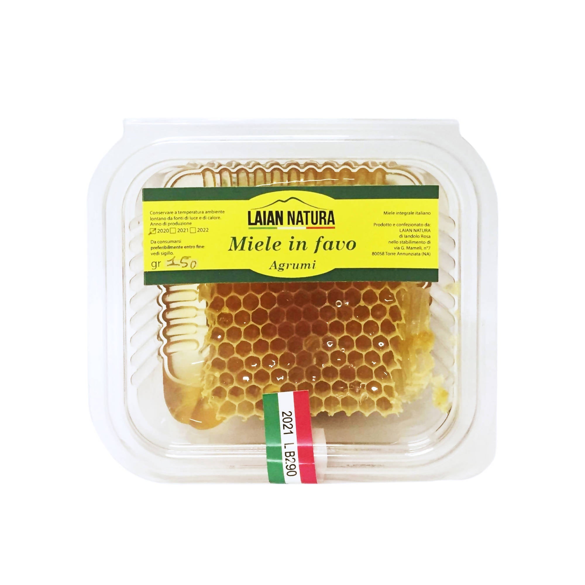 Miele In Favo Miele Italiano Puro Grezzo Al Naturale Miele In Favo Con  Polline Propoli E Pappa Reale 200 Gr - commercioVirtuoso.it