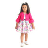 Ido Vestito ELegante Bambina Vestitino Cerimonia Senza Maniche iDO 44314 chiffon a righe e fantasia floreale Moda/Bambini e ragazzi/Abbigliamento/Abiti e giacche/Abiti Mondo Bimbo - Bagnara Calabra, Commerciovirtuoso.it