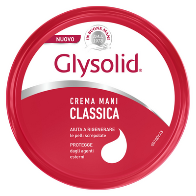 Glysolid Crema Idratante Per Le Mani Classica 100ml Glysolid Crema Classica Mani Screpolate, 100ml