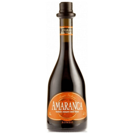 Amaranca Nobile Amaro Dell'Etna 70ml Amaro d'Arancia Selvatica Siciliana Romeo Vini Prodotto 100% Italiano Artigianale Made in Italy Amaro Tipici & Food - Bronte, Commerciovirtuoso.it