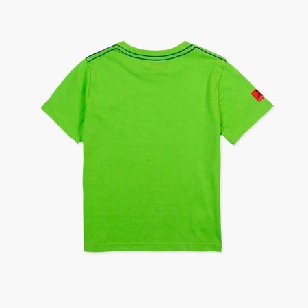 T-Shirt Bimbo Estiva Verde Stampata Tavole da Surf Maglia Mezze Maniche  100% Cotone Girocollo Maglietta Estiva Maniche Corte - commercioVirtuoso.it
