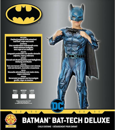 Rubie's Costume Batman Bat-tech Deluxe Costume Batman Bambini E Ragazzi