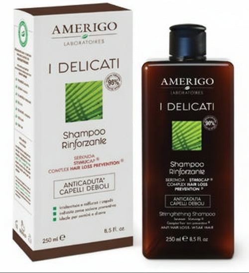 Shampoo Anti Caduta Ristrutturante 250 ml Anti Caduta per Capelli Deboli Amerigo Linea I Delicati Amerigo Linea I Delicati Shampoo Ristrutturante 250 ml Tiziana non solo gioielli - Civitanova Marche, Commerciovirtuoso.it