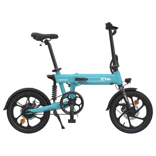 Bicicletta Elettrica Pieghevole XIAOMI Himo Z16 Azzurra Motore Da 250 W  Fino A 80 Km Velocità