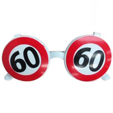 Occhiali Party Buon Compleanno 60 Anni occhiali divertenti accessorio per  party e feste di compleanno 