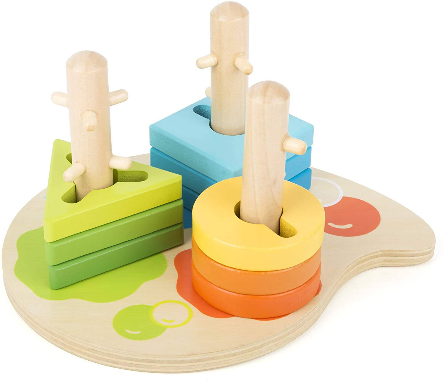 Natureich puzzle plug-in puzzle with geometric shapes/motor skills, family, wooden building blocks geometry puzzle/skill game for children from 4 years made of wood (nature Natureich puzzle plug-in puzzle with geometric shapes/motor skills, family, wooden building blocks geometry puzzle/skill game for children from 4 years made of wood (nature
