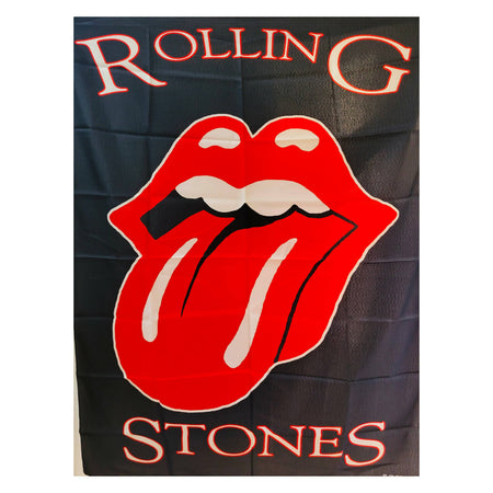 Bandiera Rolling Stones Cm 100 X 150 Verticale Uso Interno Ed Esterno Sport e tempo libero/Fan Shop/Articoli per la casa/Quadro/Stampe e poster Il Distintivo - Pesaro, Commerciovirtuoso.it