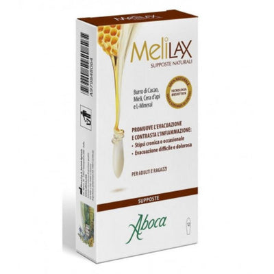 Aboca Spa Societa' Agricola Melilax 12Supposte Salute e cura della persona/Vitamine minerali e integratori/Multivitamine e minerali FarmaFabs - Ercolano, Commerciovirtuoso.it