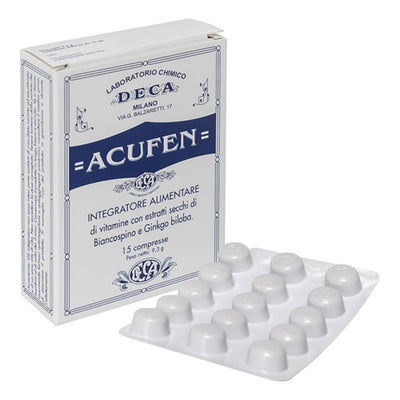 Acufen 15Cpr Salute e cura della persona/Vitamine minerali e integratori/Singole vitamine/Multivitamine FarmaFabs - Ercolano, Commerciovirtuoso.it