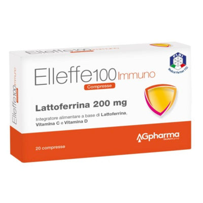 Ag Pharma Srl Elleffe 100 Immuno 20Cpr Salute e cura della persona/Vitamine minerali e integratori/Singole vitamine/Multivitamine FarmaFabs - Ercolano, Commerciovirtuoso.it