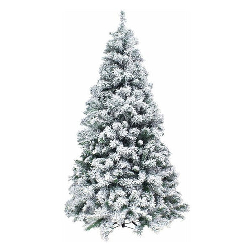 Albero di natale Slim innevato Kettinson in PVC + Flock Bianco per dimensioni ridotte Casa e cucina/Decorazioni per interni/Addobbi e decorazioni per ricorrenze/Decorazioni natalizie/Alberi di natale artificiali MagiediNatale.it - Altamura, Commerciovirtuoso.it