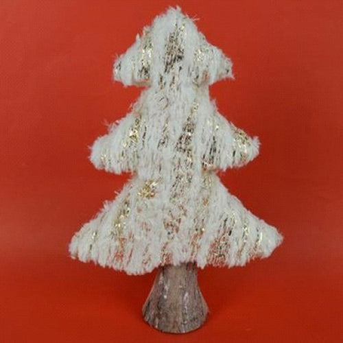 Albero Di Natale In Pelliccia Bianca E Gold Altezza 37 Cm Decorazioni Natalizie Casa e cucina/Decorazioni per interni/Addobbi e decorazioni per ricorrenze/Decorazioni natalizie/Alberi di natale artificiali Trade Shop italia - Napoli, Commerciovirtuoso.it
