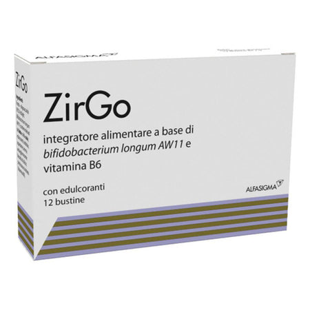 Alfasigma Spa Zirgo 12Bust Salute e cura della persona/Vitamine minerali e integratori/Colture batteriche/Lactobacillus FarmaFabs - Ercolano, Commerciovirtuoso.it