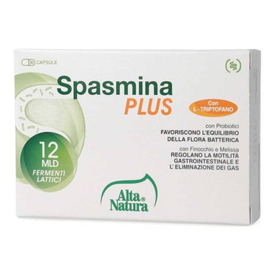 Alta Natura-Inalme Srl Spasmina Plus 30 Opercoli Salute e cura della persona/Vitamine minerali e integratori/Singole vitamine/Multivitamine FarmaFabs - Ercolano, Commerciovirtuoso.it
