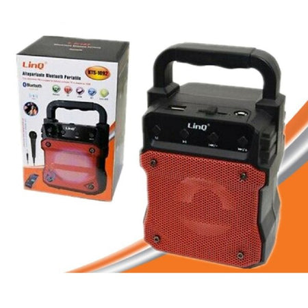 Altoparlante Speaker Cassa Bluetooth Radio Fm Lettore Tf Usb Portatile Kts-1092