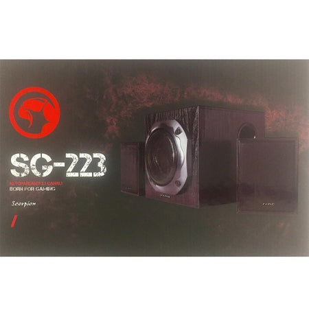 Altoparlanti Marvo Scorpion Sg-223 Speakers Sistema Audio 2.1 Canali Suono Stereo