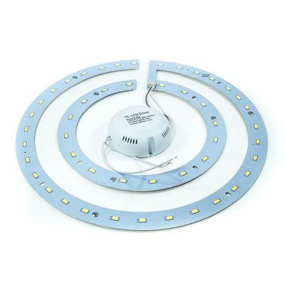 Anello Led Pannello Kit Conversione Smd Lampada Double Ring Plafoniera Luce Neon