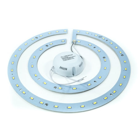 Anello Led Pannello Kit Conversione Smd Lampada Double Ring Plafoniera Luce Neon