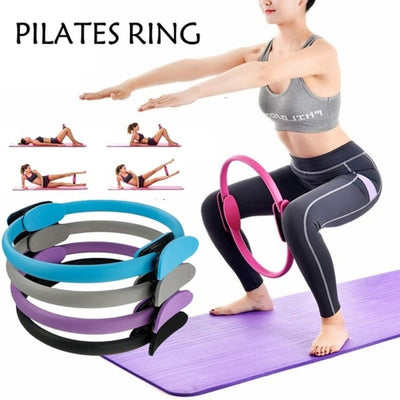 Anello Pilates Cerchio Doppia Impugnatura Cosce Braccia Antiscivolo Resistente Yoga