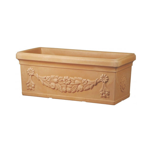 Vaso Cassetta Leonardo Classic in plastica da esterno per fiori e piante. Giardino e giardinaggio/Attrezzi da giardino e attrezzature per l'irrigazione/Vasi e accessori per piante/Vasi tradizionali Decor Space - Altamura, Commerciovirtuoso.it