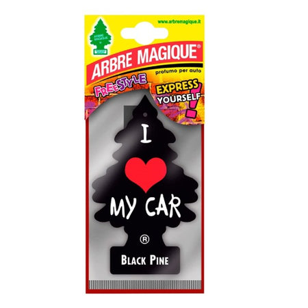 Arbre Magique Mono Deodorante Profumatore Auto Profumazione Fragranza Black Pine