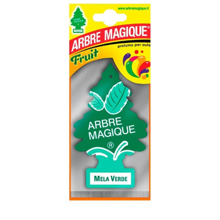 Arbre Magique Mono Deodorante Profumatore Auto Profumazione Fragranza Mela Verde