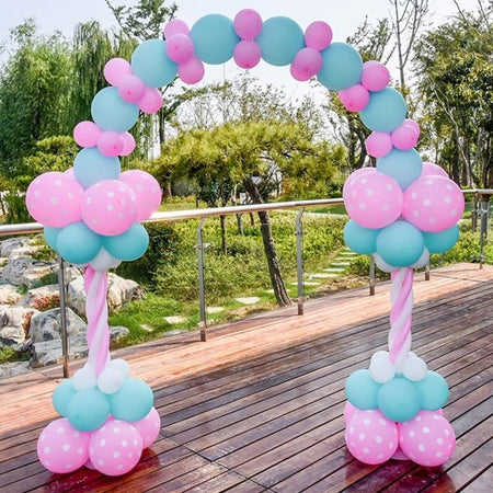 Arco Palloncini Azzurro E Rosa Per Festa Party Baby Shower Rivelazione Sesso