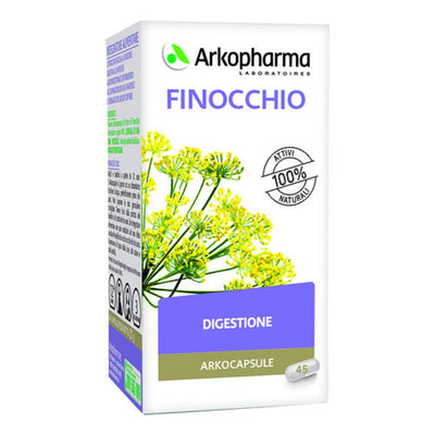Arkofarm Srl Arkocps Finocchio 45Cps Salute e cura della persona/Vitamine minerali e integratori/Enzimi/Enzimi digestivi FarmaFabs - Ercolano, Commerciovirtuoso.it