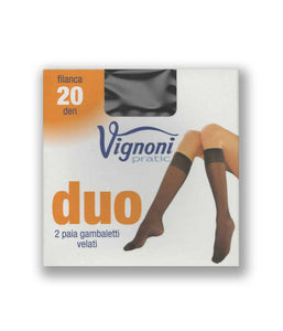 12 pezzi Gambaletto donna Vignoni Pratic taglia unica filanca 20 denari 6 pacchetti x 2 paia ciascuno colore sahara o nero intimo donna L'Orchidea - Siderno, Commerciovirtuoso.it