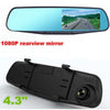Auto Rearview Specchietto Dvr Telecamera Full Hd 1080p 4.3 lcd Con Retro Cam
