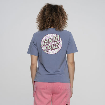 T-Shirt Donna Santa Cruz Zebra Marble Dot Navy Maniche Corte Moda/Donna/Abbigliamento/T-shirt top e bluse/T-shirt Snotshop - Roma, Commerciovirtuoso.it