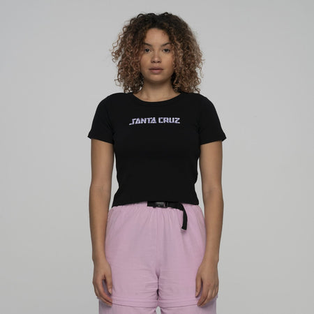 T-Shirt Donna Santa Cruz Gingham Arch Strip Maniche Corte Moda/Donna/Abbigliamento/T-shirt top e bluse/T-shirt Snotshop - Roma, Commerciovirtuoso.it
