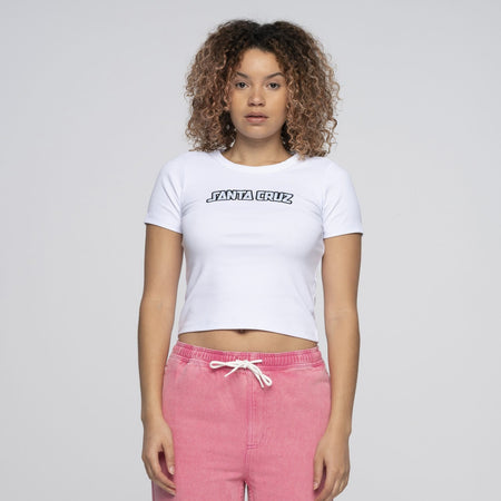 T-Shirt Donna Santa Cruz Gingham Arch Strip Maniche Corte Moda/Donna/Abbigliamento/T-shirt top e bluse/T-shirt Snotshop - Roma, Commerciovirtuoso.it