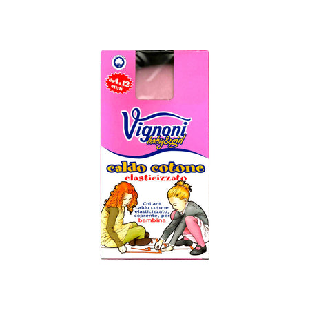 Collant bambina Vignoni paia Calze bimba in Caldo cotone