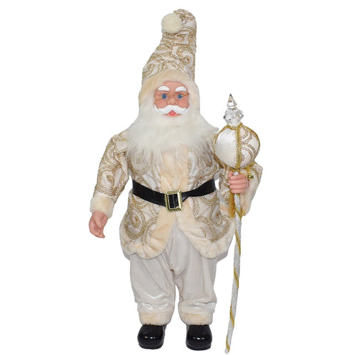 Pupazzo Babbo Natale carillon in movimento con vestito tradizionale h 72 cm Casa e cucina/Decorazioni per interni/Addobbi e decorazioni per ricorrenze/Decorazioni natalizie/Schiaccianoci MagiediNatale.it - Altamura, Commerciovirtuoso.it