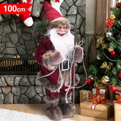 Babbo Natale Nordico 100cm In Plastica Vestiti In Tessuto Decorazione Natalizia Casa e cucina/Decorazioni per interni/Addobbi e decorazioni per ricorrenze/Decorazioni natalizie/Presepi/Statuine e fondali per il presepe Trade Shop italia - Napoli, Commerciovirtuoso.it