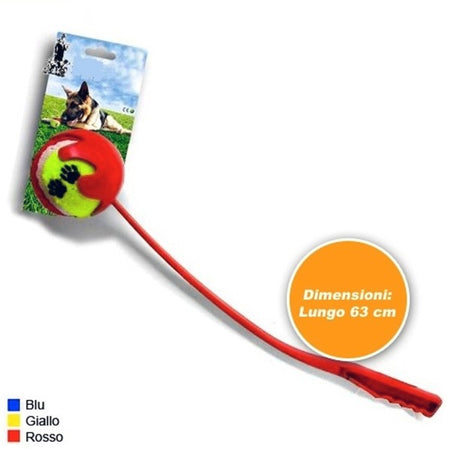 Ball Laungher Braccio Lanciatore Pallina Tennis Gioco Per Cani Cane 63cm