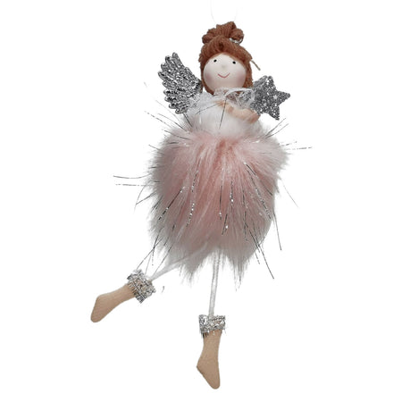 Pendaglio "Angelo Ballerina" in tuller h 20 cm per albero di natale Casa e cucina/Decorazioni per interni/Addobbi e decorazioni per ricorrenze/Decorazioni natalizie/Addobbi e decorazioni/Palle e palline MagiediNatale.it - Altamura, Commerciovirtuoso.it