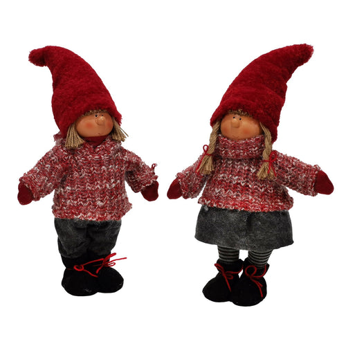 Statuetta decorativa Bimbo con Cappello Rosso per Natale ed interno h40 cm Casa e cucina/Decorazioni per interni/Addobbi e decorazioni per ricorrenze/Decorazioni natalizie/Schiaccianoci MagiediNatale.it - Altamura, Commerciovirtuoso.it