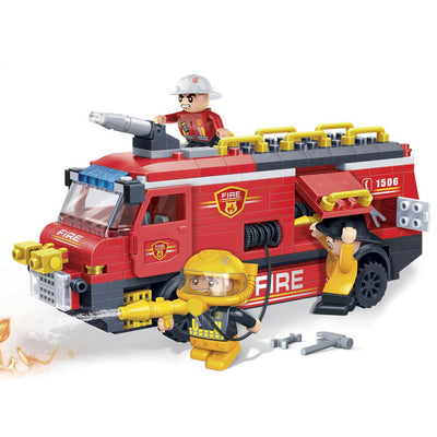 Squadra di salvataggio dei vigili del fuoco combinabili con i mattoncini  LEGO Giochi e giocattoli/Veicoli/Macchine e camion/Camion Brico Bello - Siderno Marina, Commerciovirtuoso.it