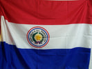 Bandiera Paraguayana Bandiera Paraguay Sport e tempo libero/Fan Shop/Calcio/Bandiere e gagliardetti Il Distintivo - Pesaro, Commerciovirtuoso.it