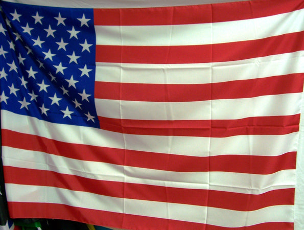 Bandiera Americana U.S.A. Economica Sport e tempo libero/Fan Shop/Patio prato e giardino/Bandiere per esterno Il Distintivo - Pesaro, Commerciovirtuoso.it