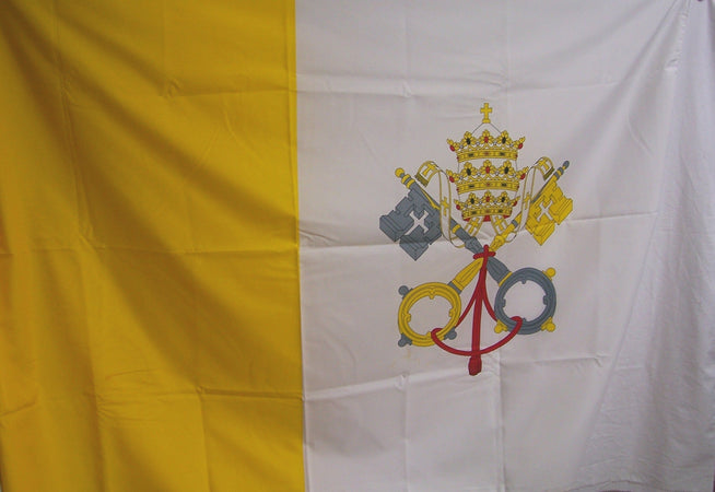 Bandiera Del Vaticano Bandiera Vaticana Sport e tempo libero/Fan Shop/Calcio/Bandiere e gagliardetti Il Distintivo - Pesaro, Commerciovirtuoso.it