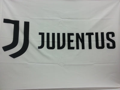 Bandiera Juventus Bianca Scritta Nera Bandiera Juve Sport e tempo libero/Fan Shop/Calcio/Bandiere e gagliardetti Il Distintivo - Pesaro, Commerciovirtuoso.it
