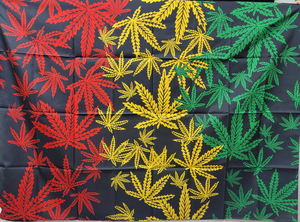 Bandiera Marijuana con foglie Casa e cucina/Decorazioni per interni/Arte/Poster e stampe Il Distintivo - Pesaro, Commerciovirtuoso.it