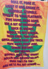 Bandiera Marijuana con testo Casa e cucina/Decorazioni per interni/Arte/Poster e stampe Il Distintivo - Pesaro, Commerciovirtuoso.it