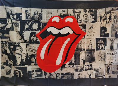 Bandiera Rolling Stones Cm 100 X 150 Rock Sport e tempo libero/Fan Shop/Articoli per la casa/Quadro/Stampe e poster Il Distintivo - Pesaro, Commerciovirtuoso.it