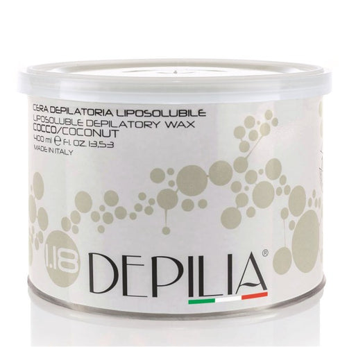Barattolo Cera Depilatoria Liposolubile Cocco 1.18 400ml Ceretta Depilazione Salute e cura della persona/Rasatura epilazione e rimozione peli/Epilazione e rimozione peli/Ceretta/Cera Trade Shop italia - Napoli, Commerciovirtuoso.it