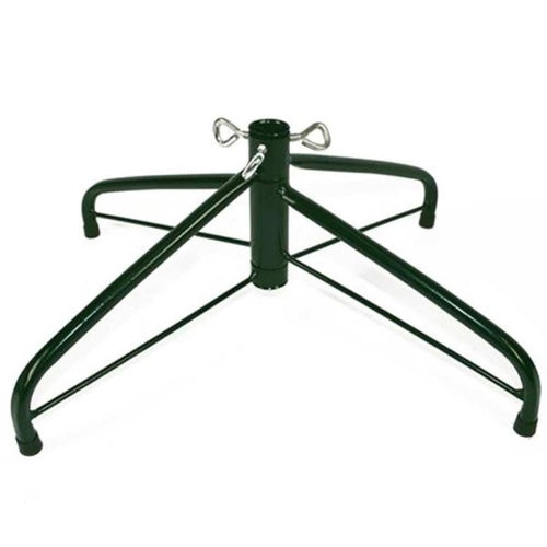 Base Per Albero Di Natale A Croce In Metallo 40cm Richiudibile Pieghevole Verde